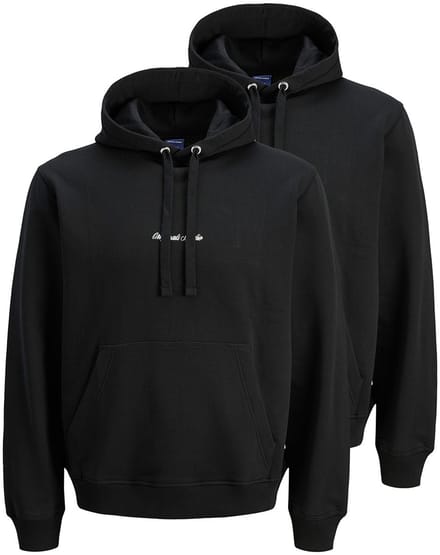 Jack & Jones Heren hoddie 2 pack Norrebro