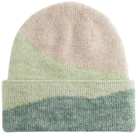 Soft Wave Beanie - Almond/Pistachio/Dusty Green - One Size