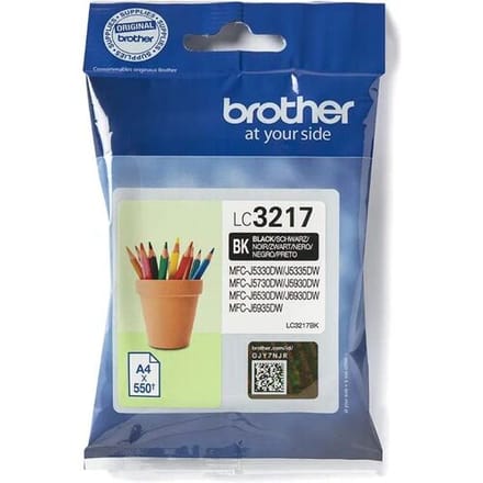 Brother Inktcartridge LC-3217BK Zwart