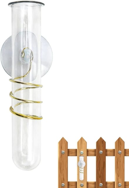 Regenmeter - Neerslagmeter Tuin - Weer Monitoren - Verbeterde Trechter - 15.3 cm - Transparant