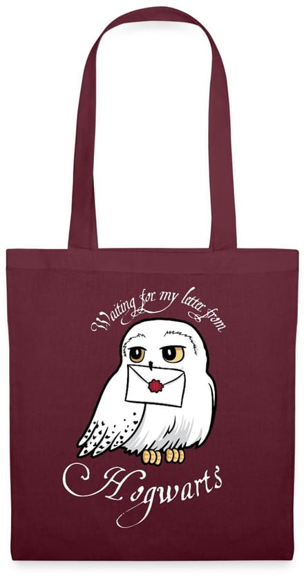 Harry Potter Hedwig Met Brief Waiting For My Letter Tas Van Stof Schoudertas