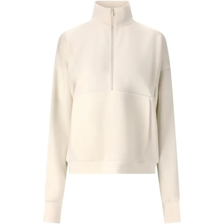 Dames sweatshirt met halve rits Athlecia Jillnana