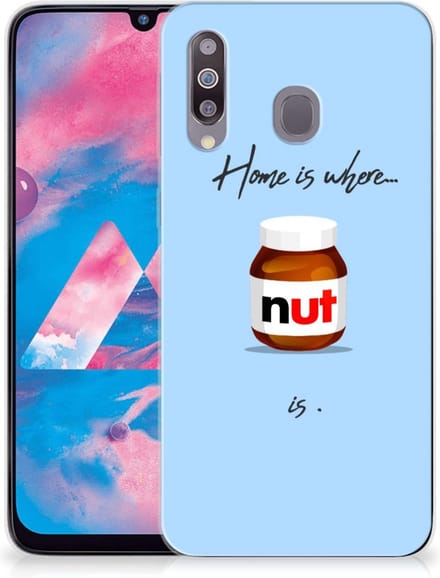 Samsung Galaxy M30 Siliconen Case Nut Home