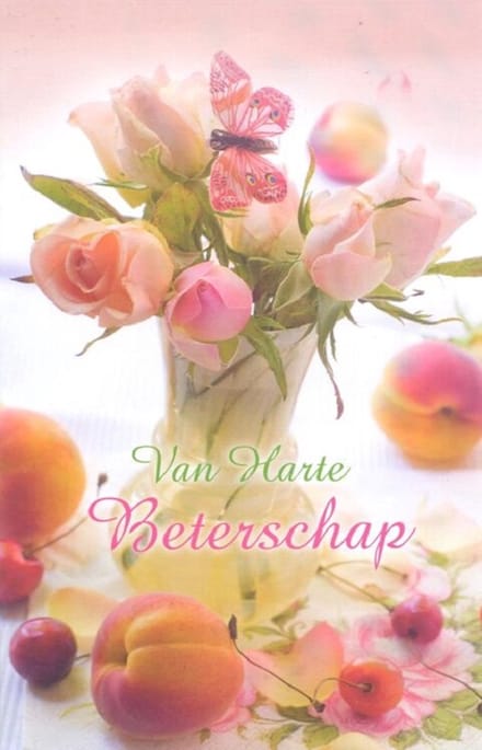Wenskaart Van Harte Beterschap - D13717 - Gratis verzonden