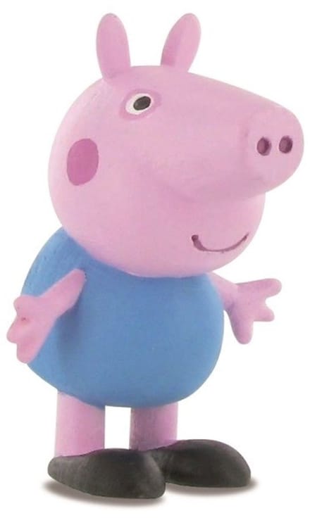 Comansi Speelfiguur Peppa Pig: George 6 Cm Roze