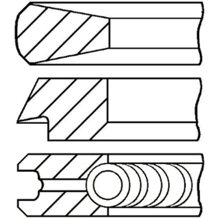 Goetze Engine Zuigerveren set GOETZE 08-431100-00
