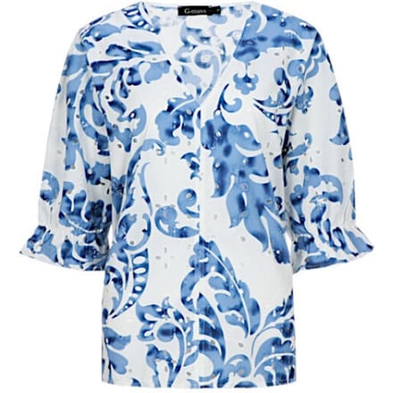 G-Maxx Top ophelia-offwhite/light indigo