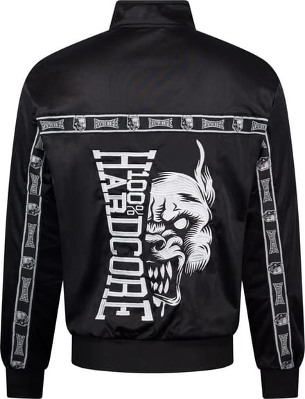 100% Hardcore Trainingsjack Essential Zwart - Maat: M
