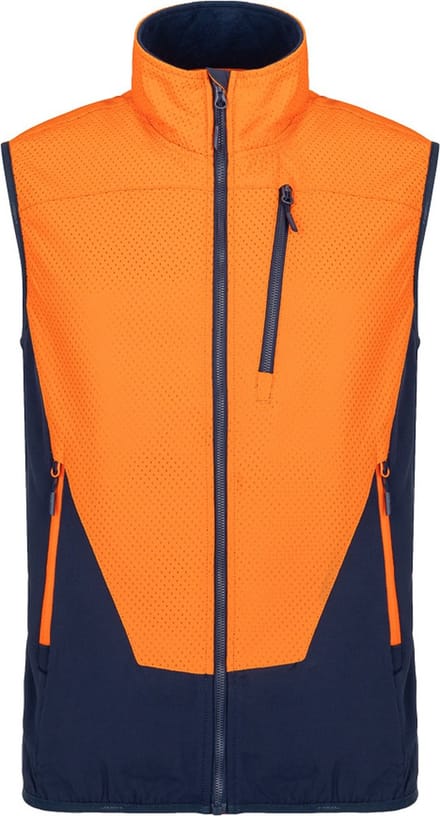 Softshell-vest Loap Uristo oranje voor heren - L