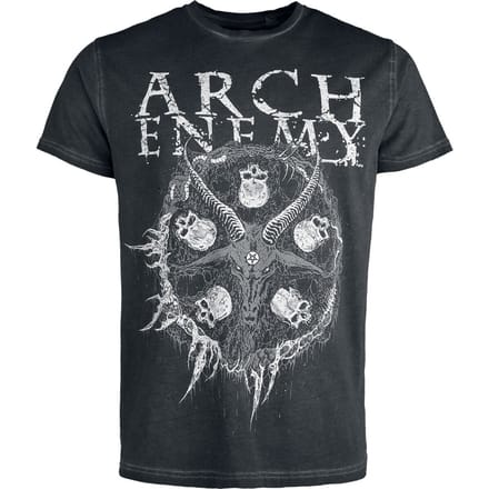 Arch Enemy T-shirt - Symbol Riddick - S tot 4XL - voor Mannen - antraciet