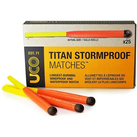 Uco titan stormproof match refil kit