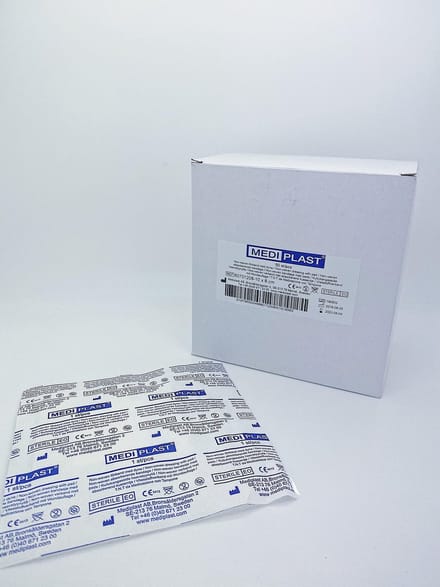 Mediplast Non-Woven Eilandpleister 10cm x 8cm - Doos 50 stuks