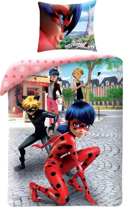 Miraculous Dekbedovertrek 140 x 200 cm - Polyester