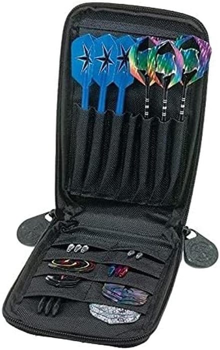 Compacte Dart Koffer voor 6 Darts, Zacht of Staal