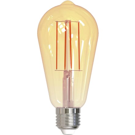 Müller-Licht LED-Rustika, gloeidraad, E27, goudkleurig, 7W, 2000K, 650 lumen