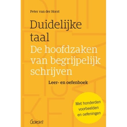 Duidelijke Taal - - Peter van der Horst