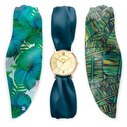 Set van horloge met 3 verschillende bandjes