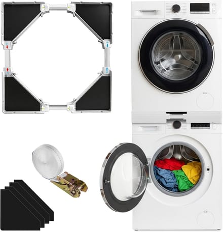 Tussenbouwframe Set - Stapelbouw Frame - Wasmachine Stapelen - Universele Verbinding - 45-70 cm