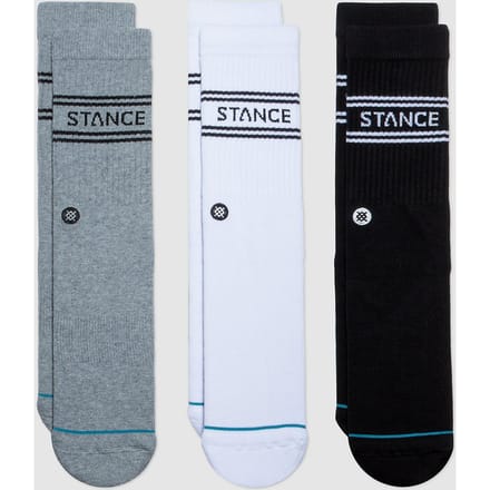 Stance Basic 3 Pack Crew Socks patroon
