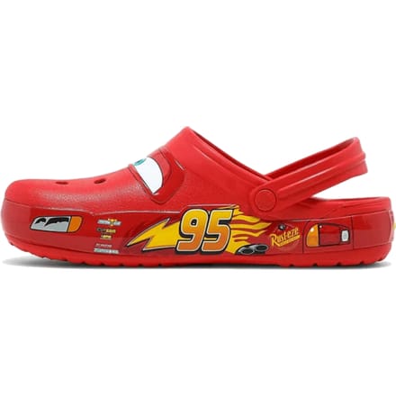 Crocs - Crocslights Lightning Mcqueen Heren Clogs Red - Maat 38-39