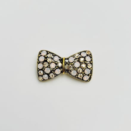 Strikbroche - Elegante Broche met Kristallen | Twinolo