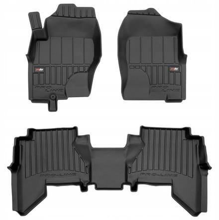 Frogum Proline - Automatten - NISSAN PATHFINDER III 2004-2014 - 3D Design - Hoge Rand - Antislip