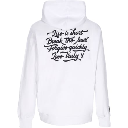 Bandits Hoodie Wit lichtgewicht herensweatshirt met capuchon