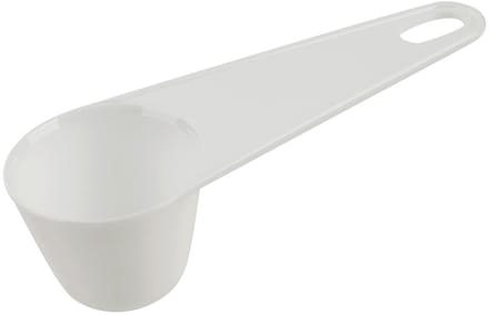 Plastic theelepel maatlepel Fackelmann