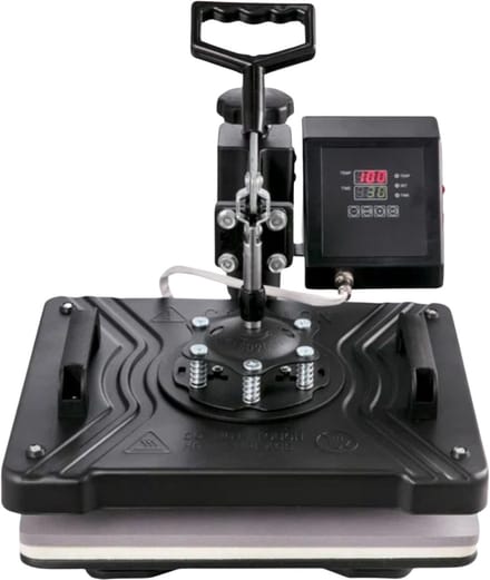 Warmte persmachine - 5 in1 - Hittepers - T-shirt - Transferpers voor Bedrukking - Stalen frame