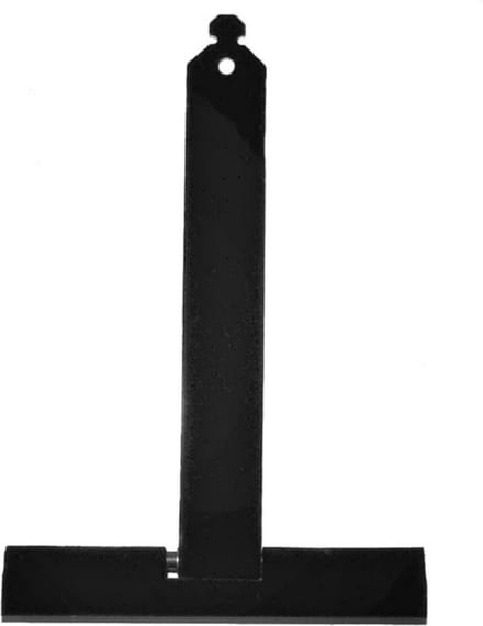 Creazza - 4 stalen rolluik ophangveren met viltbekleiding - rolluiken 9mm