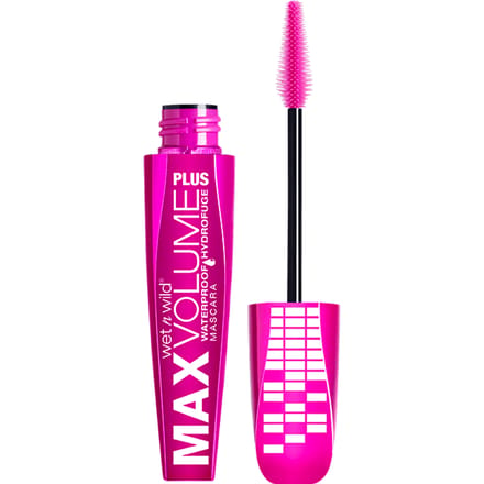 Wet 'n Wild Mascara Max Volume Plus Black 8 ml