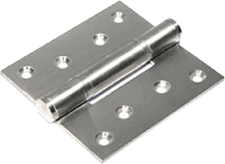 Scharnier zware uitvoering 100 x 75 mm RVS-304 (A2)