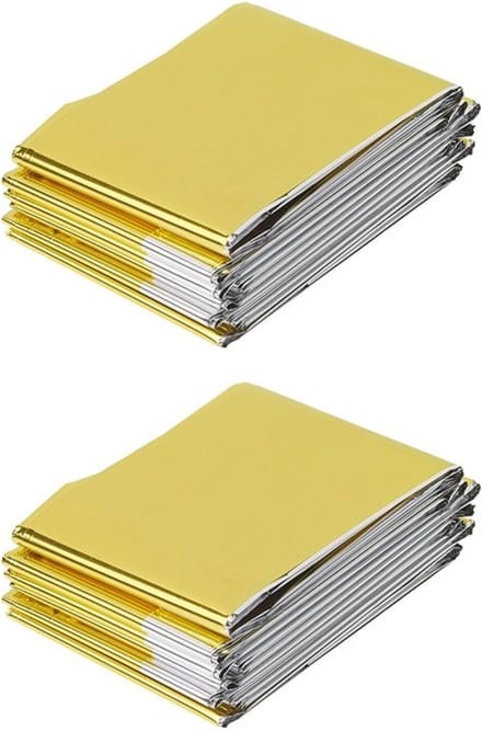 ProPlus reddingsdeken - isoleerdeken - 160x210cm - 2 stuks