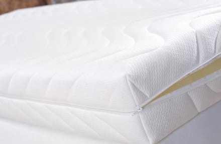 Luxe Matrasvernieuwer  - Tijk -met Rits - 200x200 16 -18 cm kern