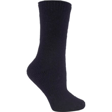 Heat Holders - Dames Warme 2.7 Tog Wollen Sokken - Zwart