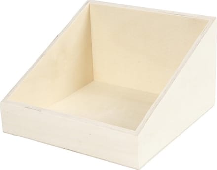 Display doos, b: 19,5 cm, h: 12 (4) cm, triplex, 1stuk, diepte 19,5 cm