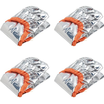 10 pcs Chapeau de traitement pour coloration capillaire Température constante Papier d'aluminium Bonnets de soin profond Argent white