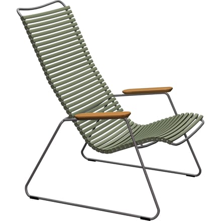 HOUE - Click Loungestoel - olijfgroen