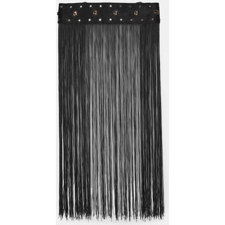 Stradivarius Riem met franjes  Zwart M