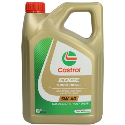 Motorolie CASTROL 15F819 Edge Turbo Diesel 5W40 4L
