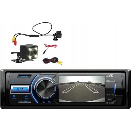 JVC KD-X560BT - digital receiver - display 3" - in-dash unit - Full-DIN