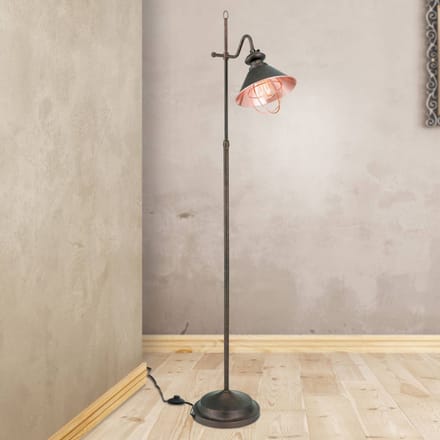 ORION Staande lamp Shanta in antieke stijl