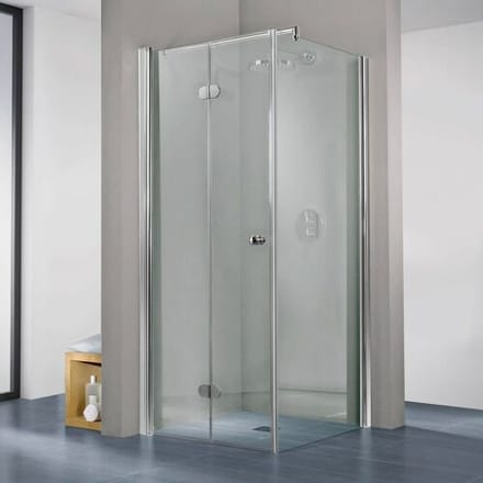 Steinkamp Living hinged folding door 100 x 200 cm for side wall stop left incl. easypearl HSTDFTSW100-41-200-L