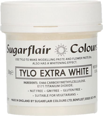 Sugarflair Tylo Poeder Extra Wit 50g
