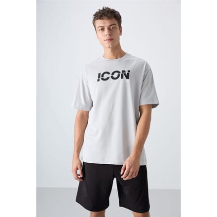 Overgrote Logo Print Crew Neck T-Shirt
