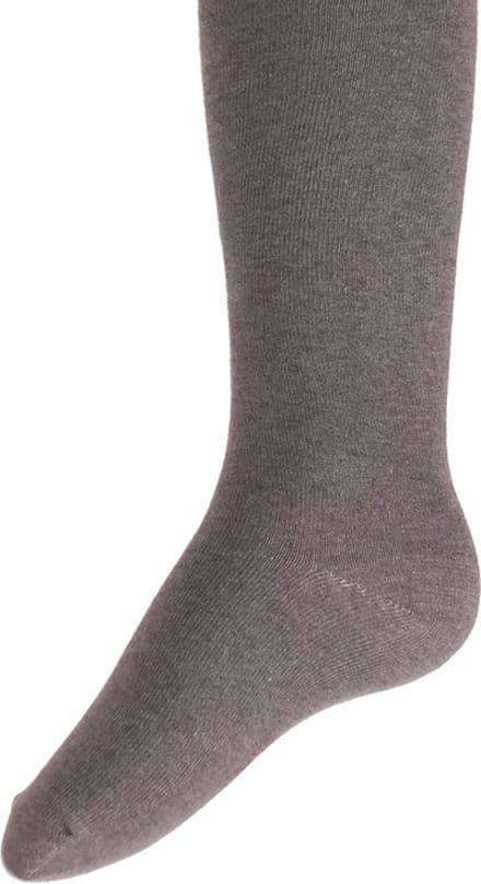 Kindermaillot effen lichtgrijs-134/146