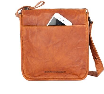 Leren Crossbodytas - Margo - Brandy