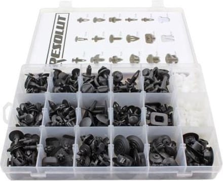 Assortiment bekleding clips voor Nissan 408-delig