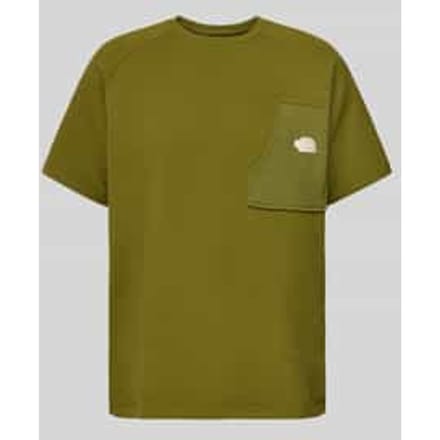 T-shirt met borstzak, model 'TERRY'