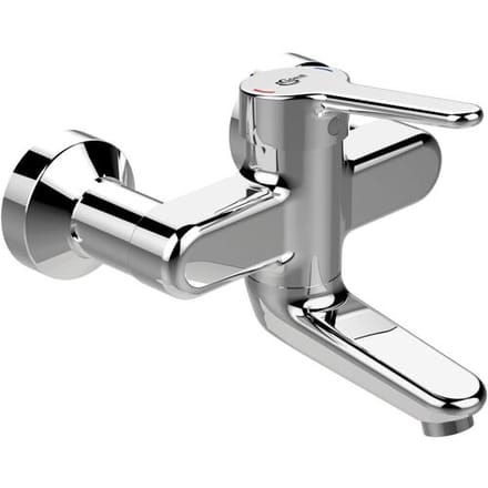 Ideal Standard 2 wall-mounted basin mixer, spout 10 cm BC110AA